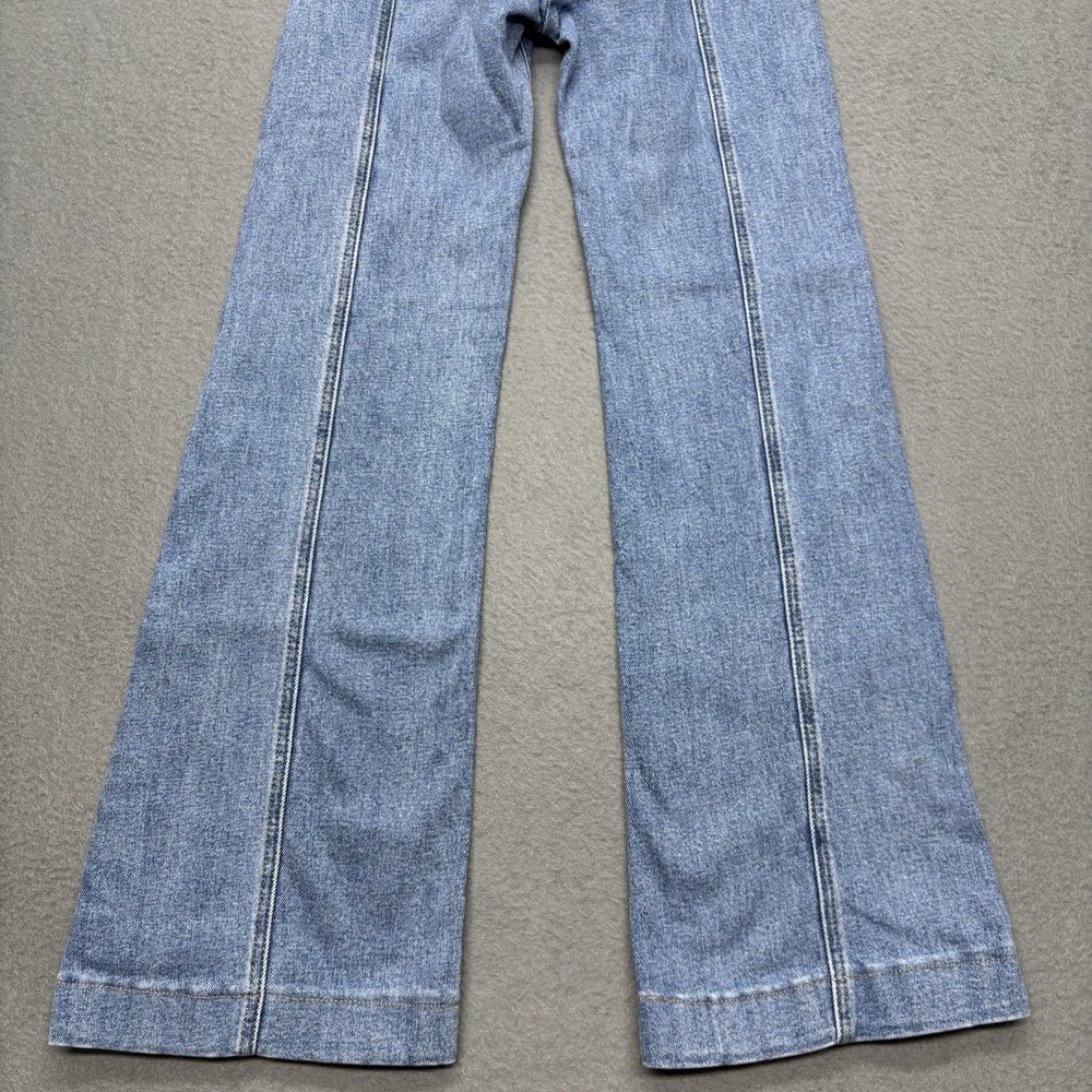 Revice Jeans Womens 24 Blue Rollergirl Flare High Rise Bareback 70s Hippie Retro - Picture 11 of 11